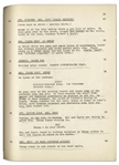 Moe Howard's 23pp. Script Dated January 1950 for The Three Stooges Film ''Baby Sitters Jitters'' -- With Annotation & Underlining in Moe's Hand  -- Very Good Plus Condition